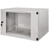 LogiLink - Wandkast - Grijs - 6 HE - 19 inch Rek