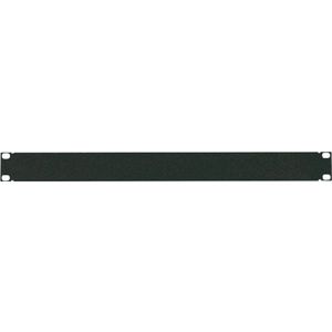 LogiLink PN101B 19 inch Afdekking voor patchkast 1 HE Zwart