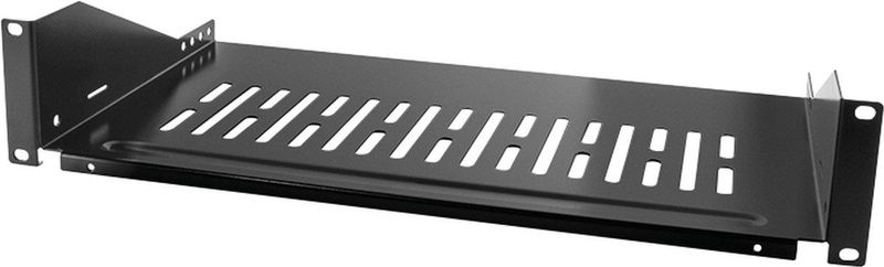LogiLink - SF2C35B - Apparaatbodem - Zwart - 19 inch - 2 HE