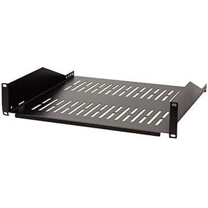 LogiLink - SF2C45B - Rackplank - 19 Inch - Zwart - Praktisch en Solide