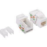LogiLink - NK4006 - RJ-45 - Wit - Cat6A Keystone
