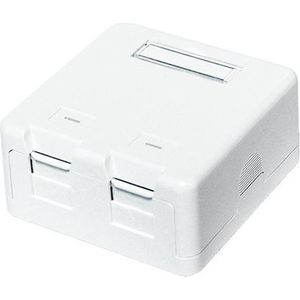 LogiLink - Keystone Oppervlaktedoos - Netwerk Accessoires - Geschikt voor RJ45 en HDMI