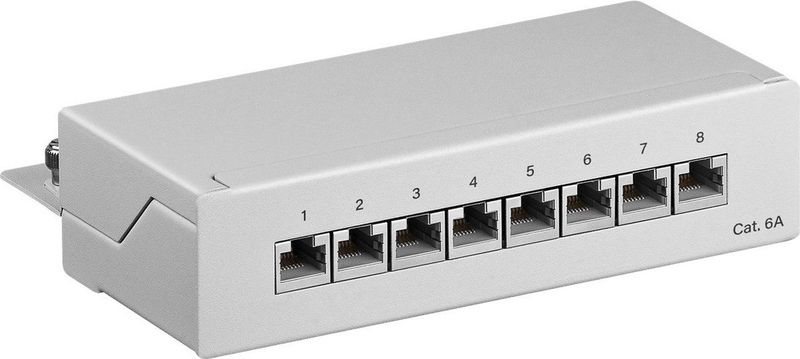 LogiLink NP0018 Patch Paneel 8 Poorten