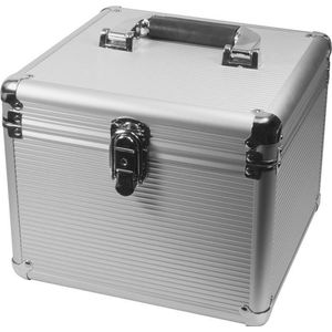 Koffer - Zilver - Voor 10x 3,5'' HDD - Schokbestendig - Vochtbestendig - Stofbestendig