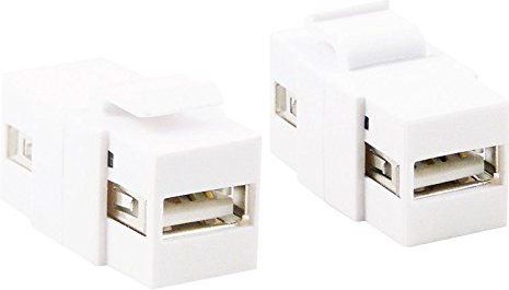 Link - Logi Keystone Inline Coupler Usb2.0-A Female > Usb2.0-A Female