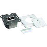 LogiLink Professional - RJ45 - Cat.6 - inbouw aansluitdoos - wit
