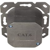 LogiLink Professional - RJ45 - Cat.6 - inbouw aansluitdoos - wit