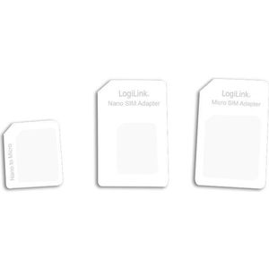 LogiLink AA0047 Dual Simkaartadapter voor Micro SIM en Nano SIM