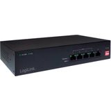 Power over Ethernet (POE) switch 5-Poorts 10/100Mbps - Server kast