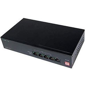 LogiLink NS0098 Netwerk switch 10 / 100 MBit/s IEEE 802.3at (25.5 W), IEEE 802.3af (12.95 W)