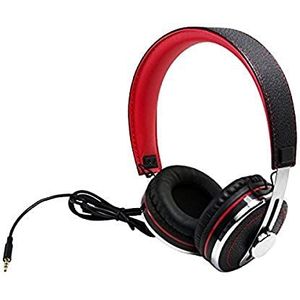 Typhoon Rockstar hoofdtelefoon rood (Bedraad), Koptelefoon, Rood