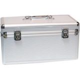 Koffer - Zilver - Voor 8x 3,5'' HDD en 6x 2,5'' HDD/SSD - Schokbestendig