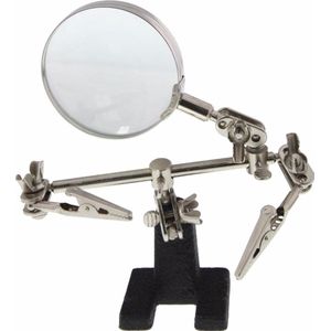 LogiLink 3te Helfende Hand mit Lupe