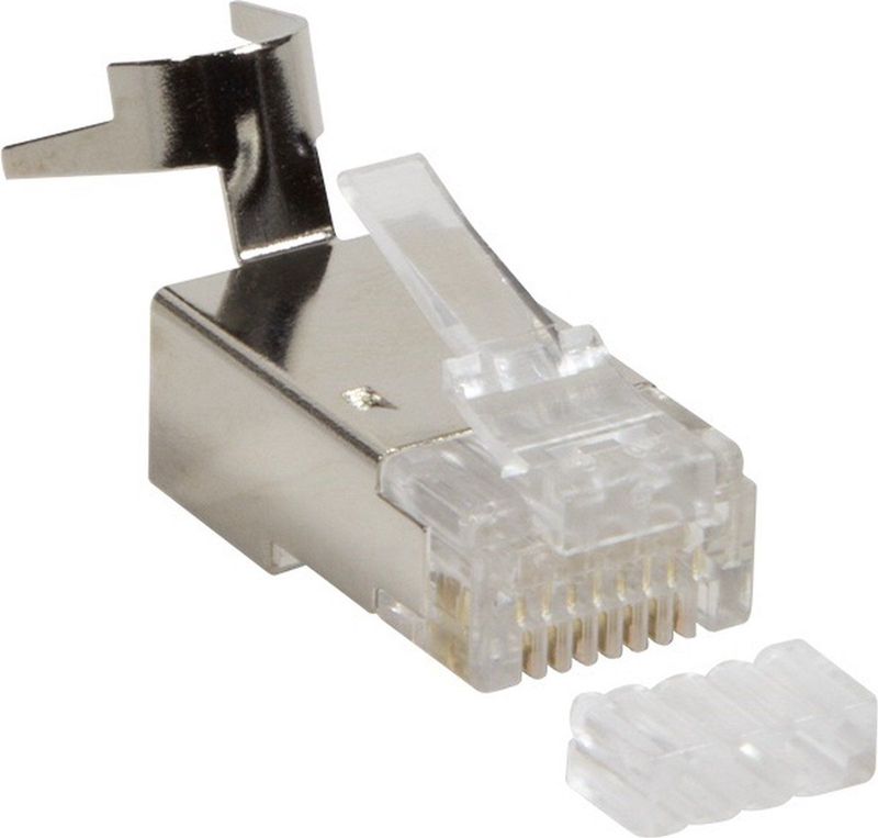 RJ45 Krimp Connectoren - STP - CAT6a/7/7a/8.1 - 50 Stuks