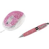 LogiLink - ID0124 - Muis - Roze - Bedraad