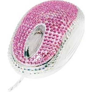 LogiLink - ID0124 - Muis - Roze - Bedraad