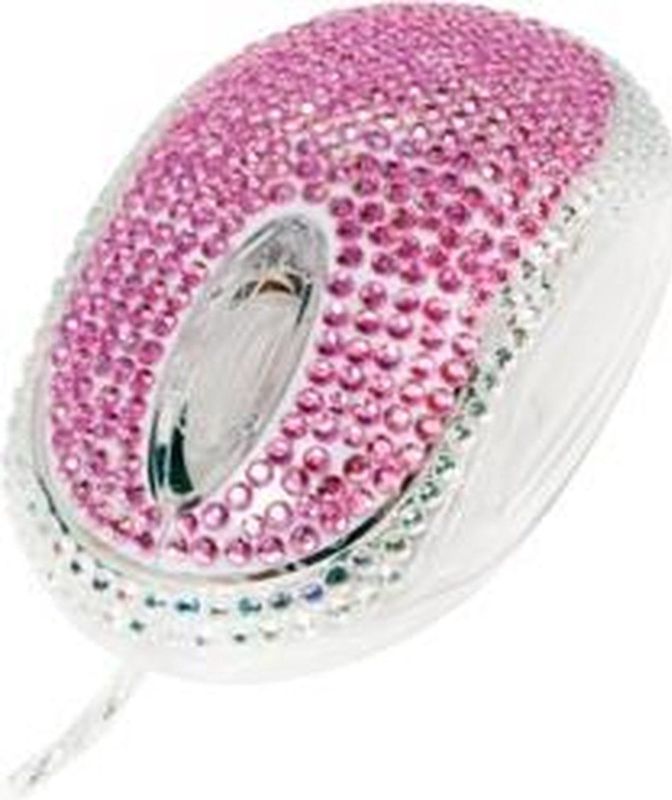 LogiLink - ID0124 - Muis - Roze - Bedraad