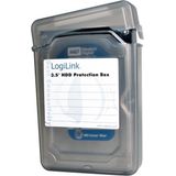 Afsluitbare Bescherm Box - Zwart - Voor 3,5 Inch HDD