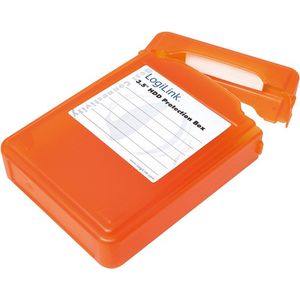 LogiLink HDD Bescherming-Box voor 3,5"""" HDD´s, oranje