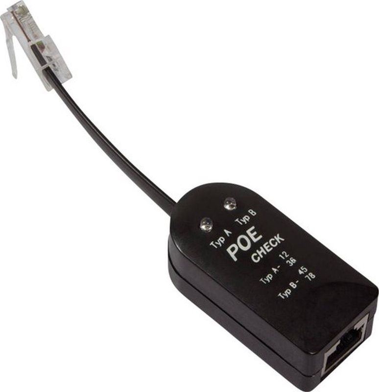 LogiLink - WZ0028 - PoE Adapter & Injector - Netwerk Kabel Tester