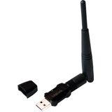 LogiLink - WL0238 - WLAN Mini USB Adapter - Zwart - 802.11ac