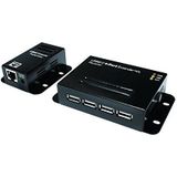 LogiLink - UA0252 - USB 2.0 Cat.5 Extender - Zwart - Tot 50m