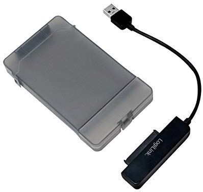 LogiLink - AU0037 - Harddisk Behuizing - Grijs - USB 3.0