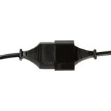 LogiLink - 3m - 2xCEE 7/16 - Zwart - Elektriciteitssnoer