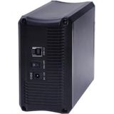 LogiLink - UA0154A - Harddisk Behuizing - Zwart - Aluminium - USB 3.0