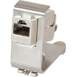 LogiLink - Adapter voor Hoedrail - Netwerk Accessoires - Zwart - Standaard 35 mm Draagrails