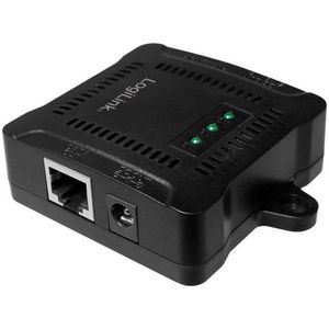 LogiLink - POE005 - PoE Adapter - Zwart - Gigabit Ethernet