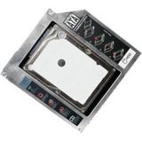 2,5'' SATA HDD/SSD naar 5,25'' Slim SATA Drive Caddy Grijs