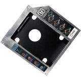 2,5'' SATA HDD/SSD naar 5,25'' Slim SATA Drive Caddy Grijs