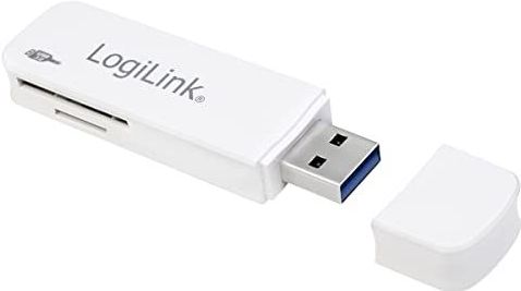 LogiLink - CR0034A - Geheugenkaartlezer - Wit - USB 3.0