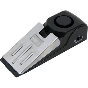LogiLink SC0208 deurstopper, alarm, zwart