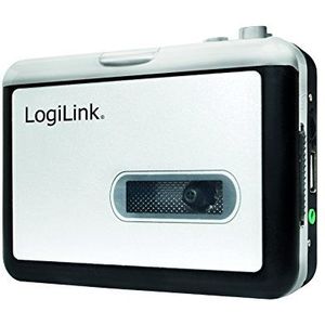 LogiLink UA0281 Cassette-digitaliserer met USB-aansluiting Zilver