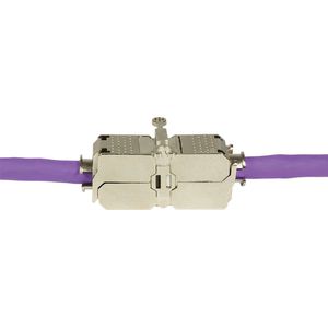 Toolless CAT6a Extender/Junction Box volledig afgeschermd - Netwerkkabel - Computerkabel - Kabel