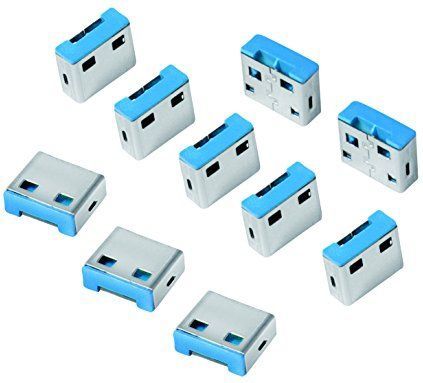 LogiLink - AU0046 - USB Port Lock - 10 Stuks - Effectieve Vergrendeling