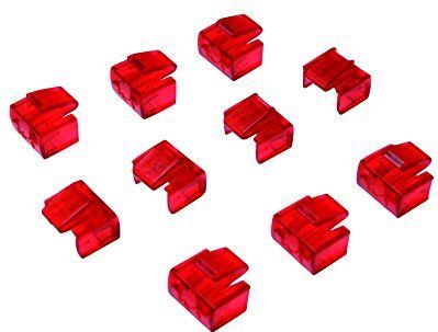 LogiLink RJ45 1 Port X en 10 x sloten 10 x sloten rood