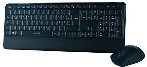 LogiLink - ID0161 - Draadloos Toetsenbord - Zwart - USB Dongle