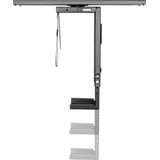 LogiLink - EO0004 - CPU-houder - Zwart - Desk-mounted - Maximale Gewichtscapaciteit 10 kg