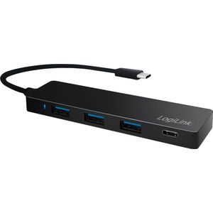 LOGILINK USB3.1 Typ-C Hub UA0311, 3x USB-A, 1x Typ-C