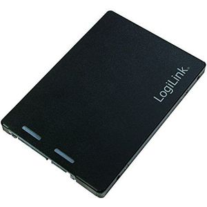 LogiLink AD0019 M.2 (NGFF S-ATA III) naar S-ATA adapter (2,5 inch SSD), B+M Key compatibel zwart