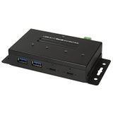 LogiLink - UA0316 - Hub - USB 3.1 Type-A - Metalen Behuizing - 15kV ESD-overspanningsbeveiliging