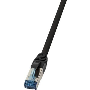 PUR (polyurethaan) CAT 6A patchkabel 10G, S/FTP afscherming, UV- en hydrolyse-bestendig, 3m