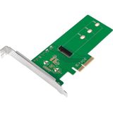LogiLink - PC0084 - Storage Controller - Zwart - PCIe 3.0 x4
