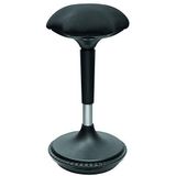 LogiLink EO0011 - Ergonomische Bureaukruk - Zwart - Stof - Max. Draaglast: 125 kg