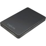 LogiLink - UA0339 - HDD-/SSD-behuizing - Zwart - Materiaal: Kunststof