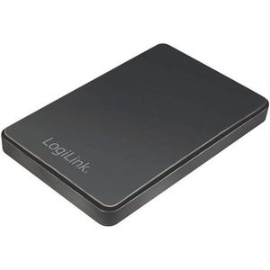 LogiLink - UA0339 - HDD-/SSD-behuizing - Zwart - Materiaal: Kunststof