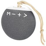 LogiLink - SP0055 - Bluetooth Luidspreker - Wit, Grijs - Oplaadbare Batterij, MicroSD, USB, FM-Radio